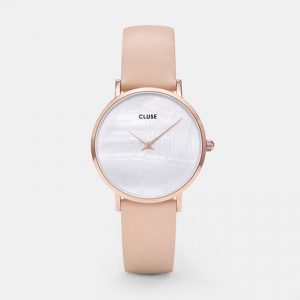 RELOJ CLUSE ROSA MINUIT LA PERLE