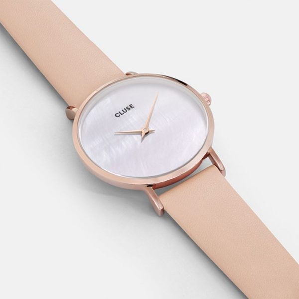 RELOJ CLUSE ROSA MINUIT LA PERLE