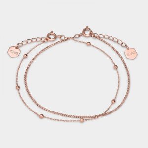 DUO DE PULSERAS CLUSE ESSENTIELLE ROSAS